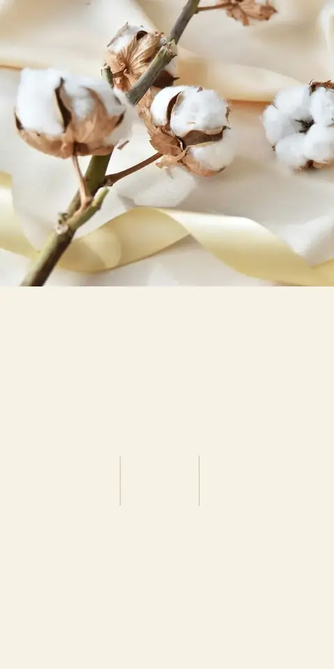 Digital christening invitation for a girl, Cotton & satin design
