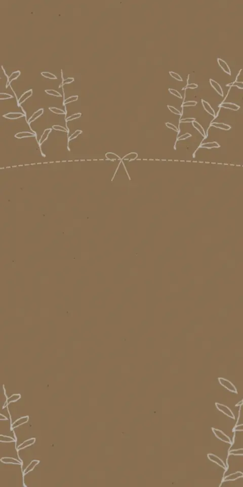Digital wedding invitation, Kraft design