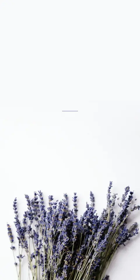 Digital wedding invitation, Lavender sprigs design